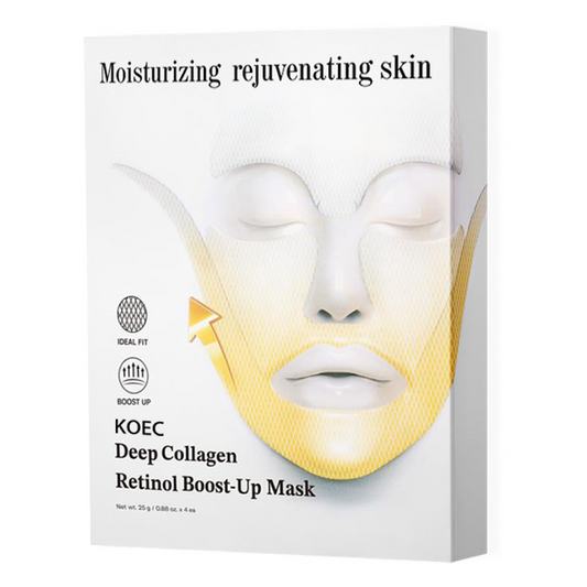 Collagen Lifting Face Mask – Hydrating & Firming Sheet Mask for Fine Lines & Wrinkles, 23.5cm