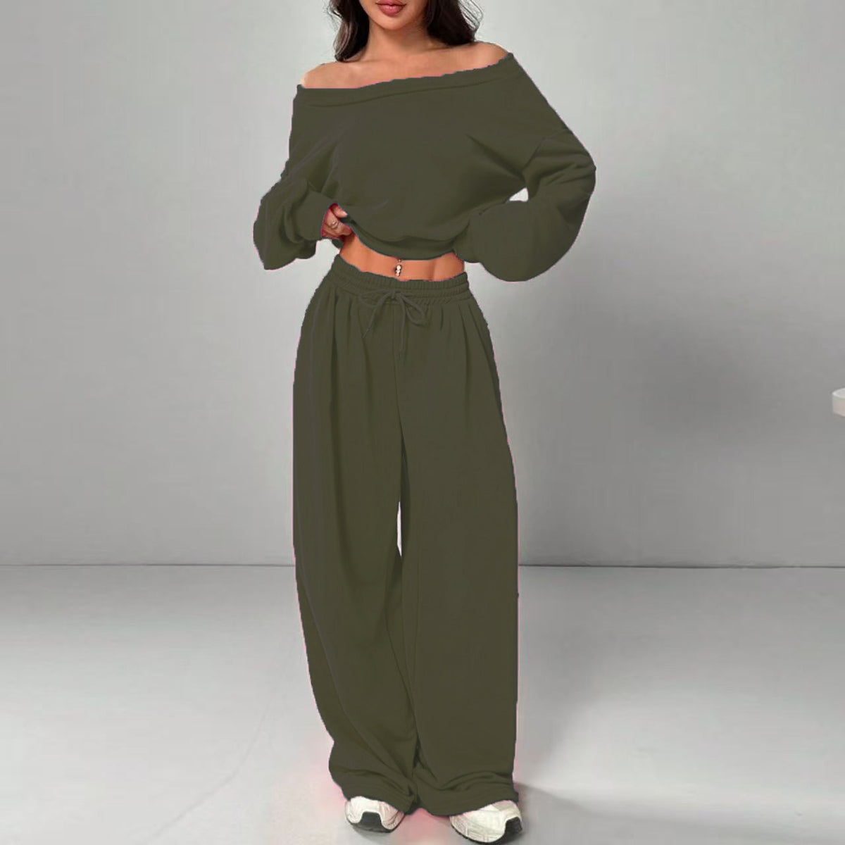 Women's Fashion Slim-fit Off-the-shoulder 