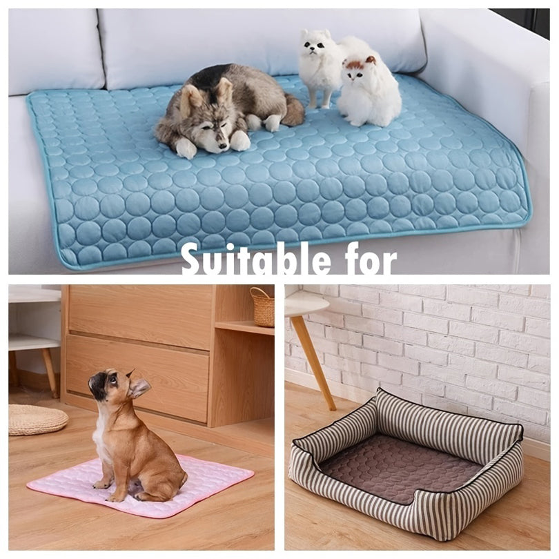 Dog Cooling Mat | Summer Pet Cooling Bed for Dogs & Cats
