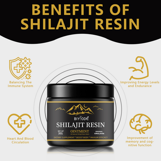 30g Natural Pure Shilajit Resin – Mineral-Rich Mountain Resin, Dissolves in Water or Tea