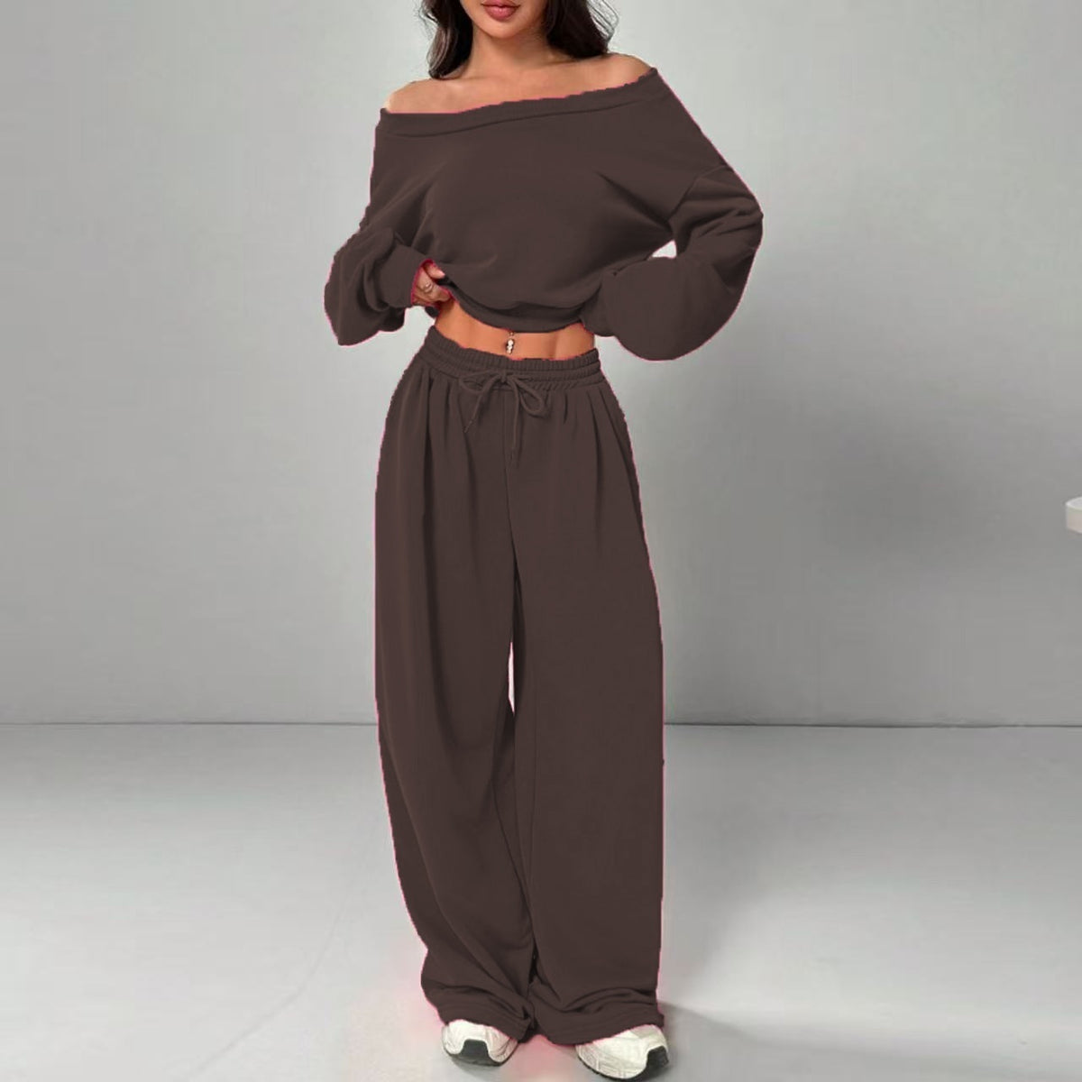 Women's Fashion Slim-fit Off-the-shoulder 
